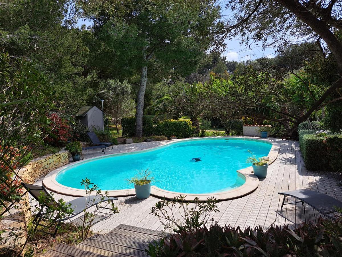 Rez De Jardin Villa Presqu'Ile De Giens อิแยร์ ภายนอก รูปภาพ